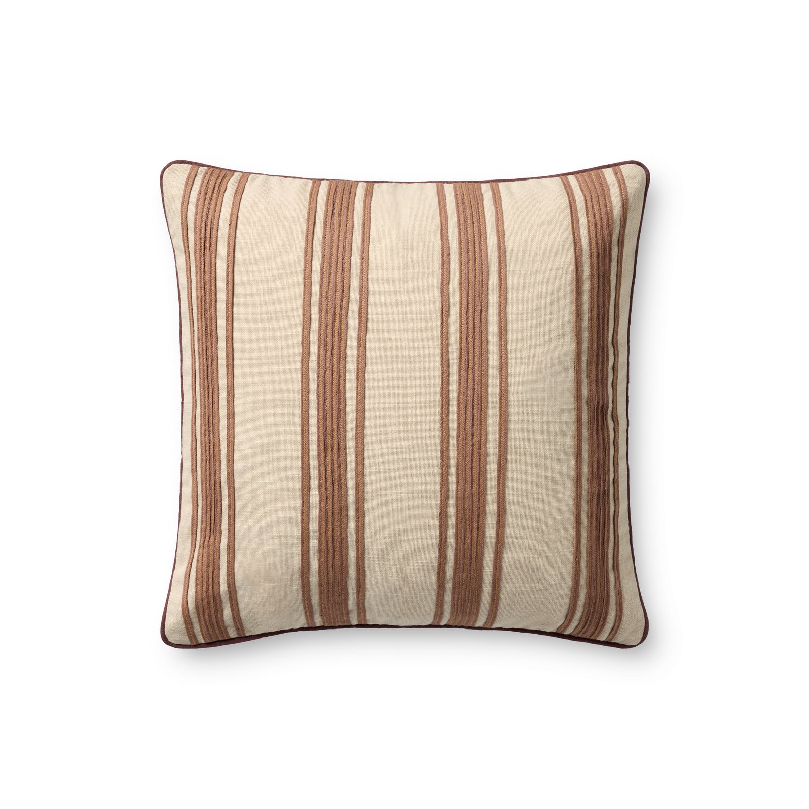 Verona Chestnut Pillow — a Loloi pillow at Laurie Yapp Home.