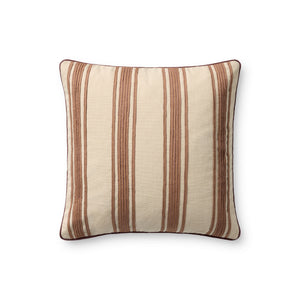 Verona Chestnut Pillow — a Loloi pillow at Laurie Yapp Home.