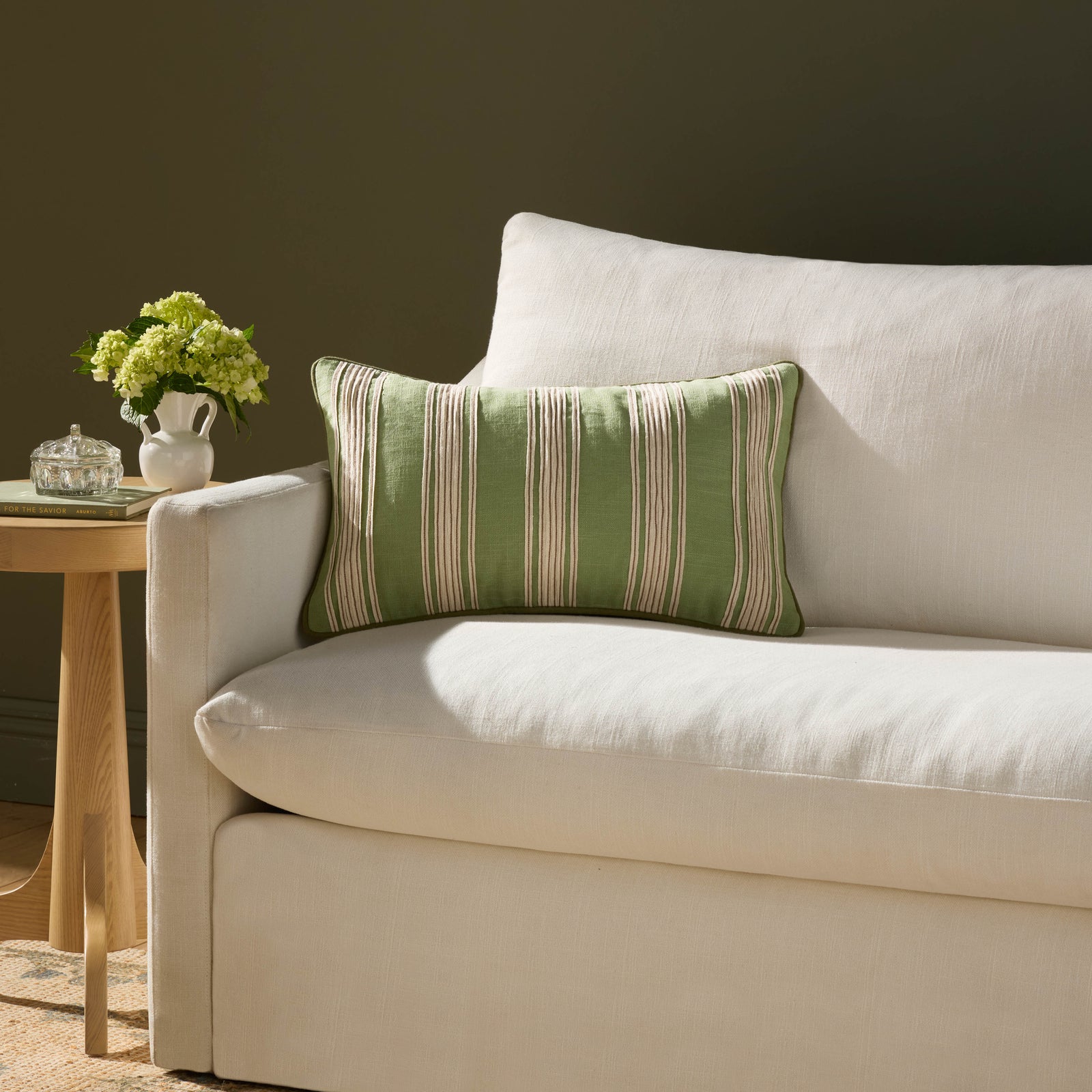 Verona Green Pillow — a Loloi pillow at Laurie Yapp Home.