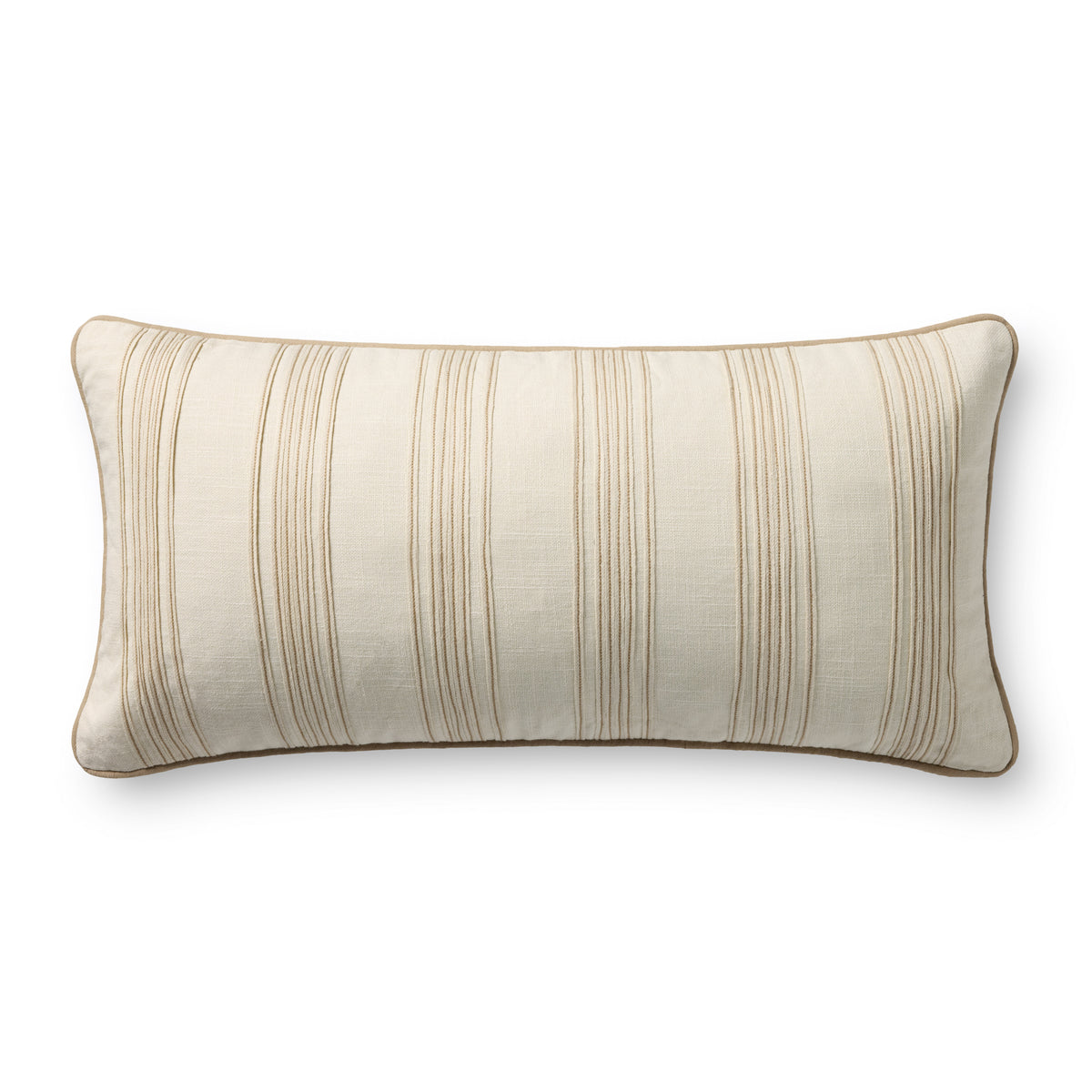 Verona Ivory Pillow — a Loloi pillow at Laurie Yapp Home.