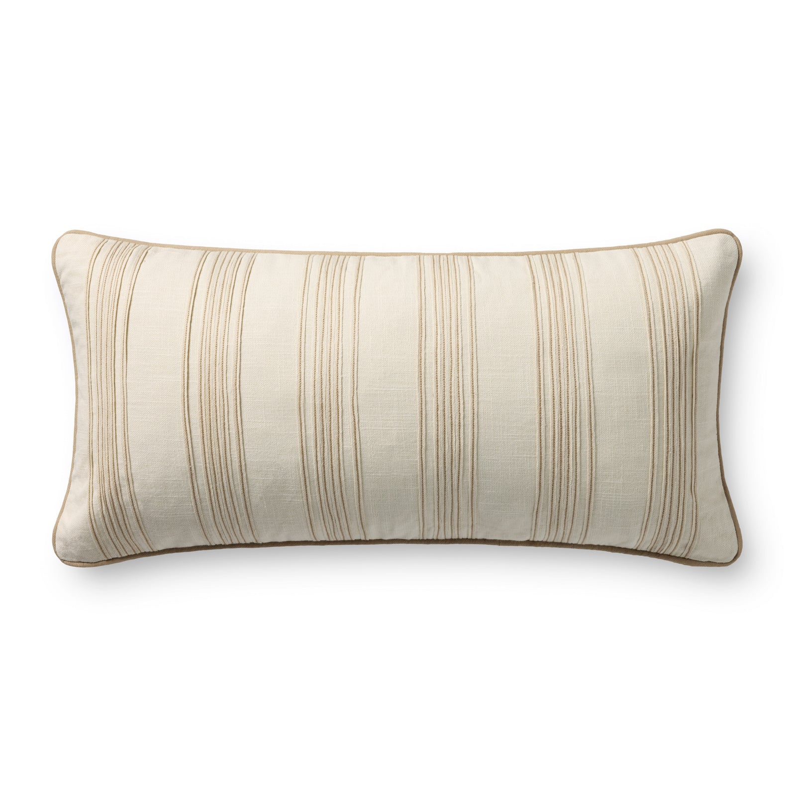 Verona Ivory Pillow — a Loloi pillow at Laurie Yapp Home.