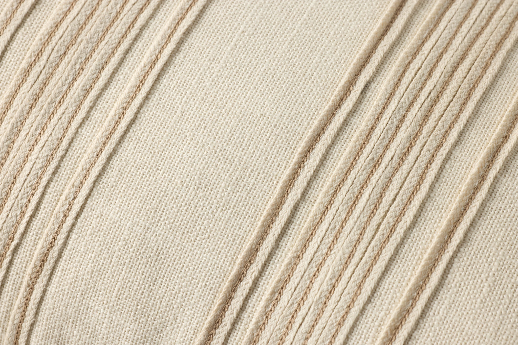 Verona Ivory Pillow shown from another angle.