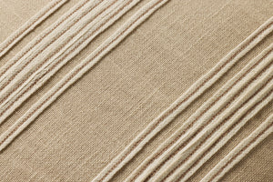 Verona Natural Pillow shown from another angle.