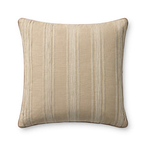 Verona Natural Pillow — a Loloi pillow at Laurie Yapp Home.