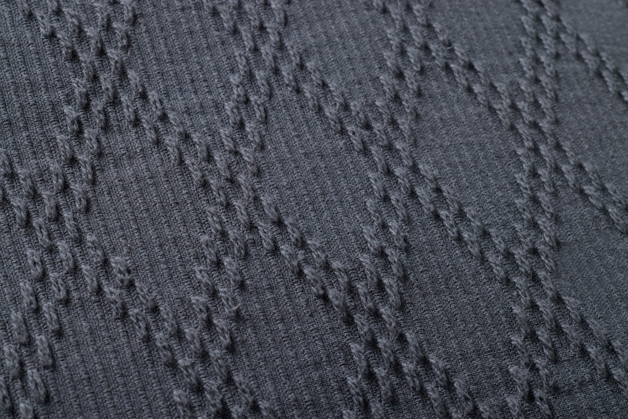 Cary Blue Pillow shown from another angle.