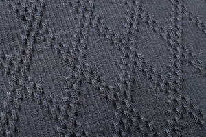 Cary Blue Pillow shown from another angle.