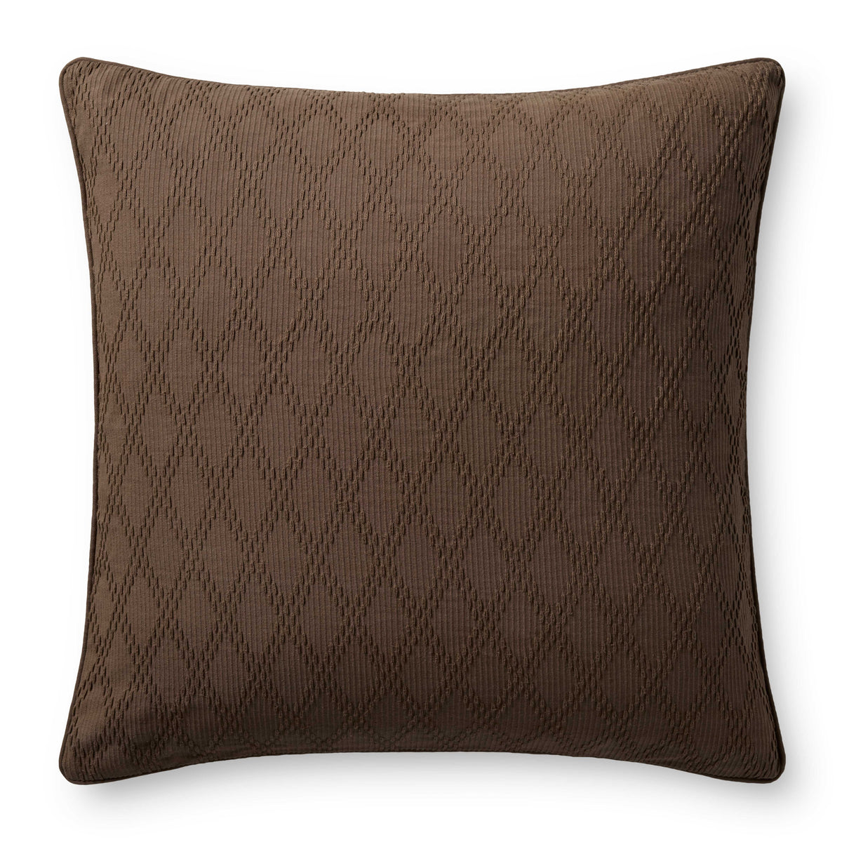 Cary Brown Pillow — a Loloi pillow at Laurie Yapp Home.