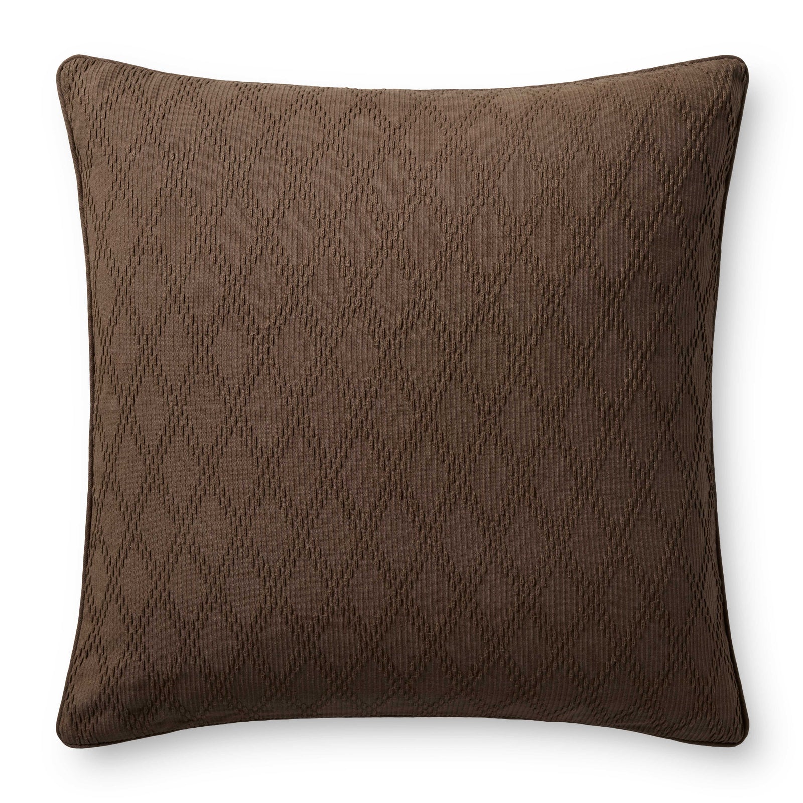 Cary Brown Pillow — a Loloi pillow at Laurie Yapp Home.