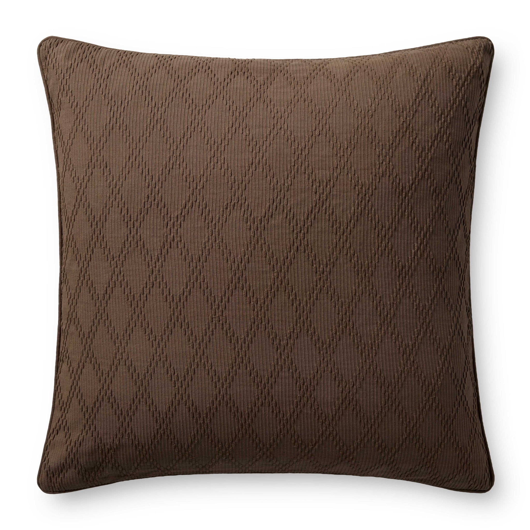 Cary Brown Pillow — a Loloi pillow at Laurie Yapp Home.