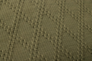 Cary Green Pillow shown from another angle.