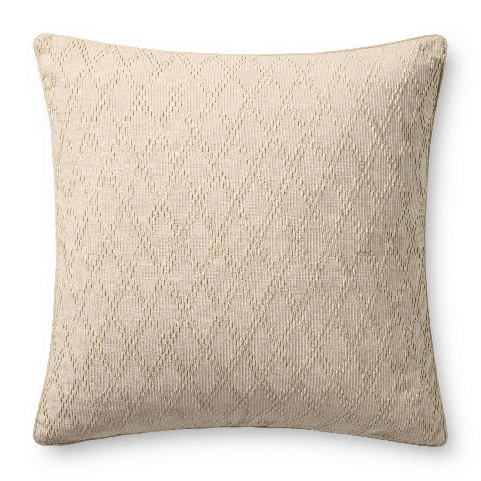 Cary Ivory Pillow — a Loloi pillow at Laurie Yapp Home.