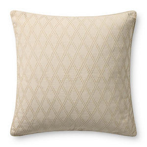 Cary Ivory Pillow — a Loloi pillow at Laurie Yapp Home.