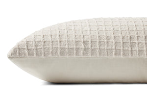Ivory Pillow (Pattern 11) shown from another angle.