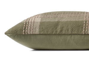 Green / Multi Pillow (Pattern 6) shown from another angle.