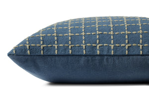 Blue / Green Pillow shown from another angle.