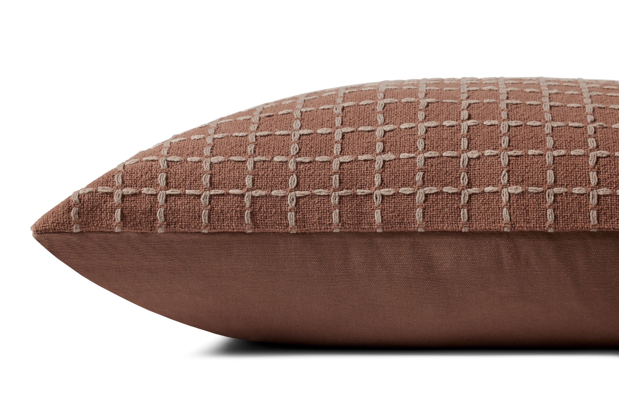 Rose / Blush Pillow shown from another angle.