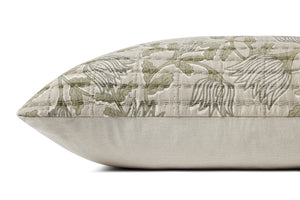 Natural / Sage Pillow shown from another angle.