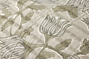 Natural / Sage Pillow shown from a different angle to reveal its pattern.