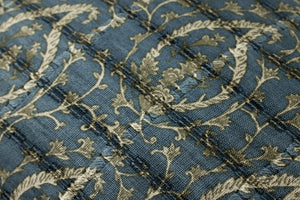 Blue / Green Pillow (Pattern 1) shown from a different angle to reveal its pattern.