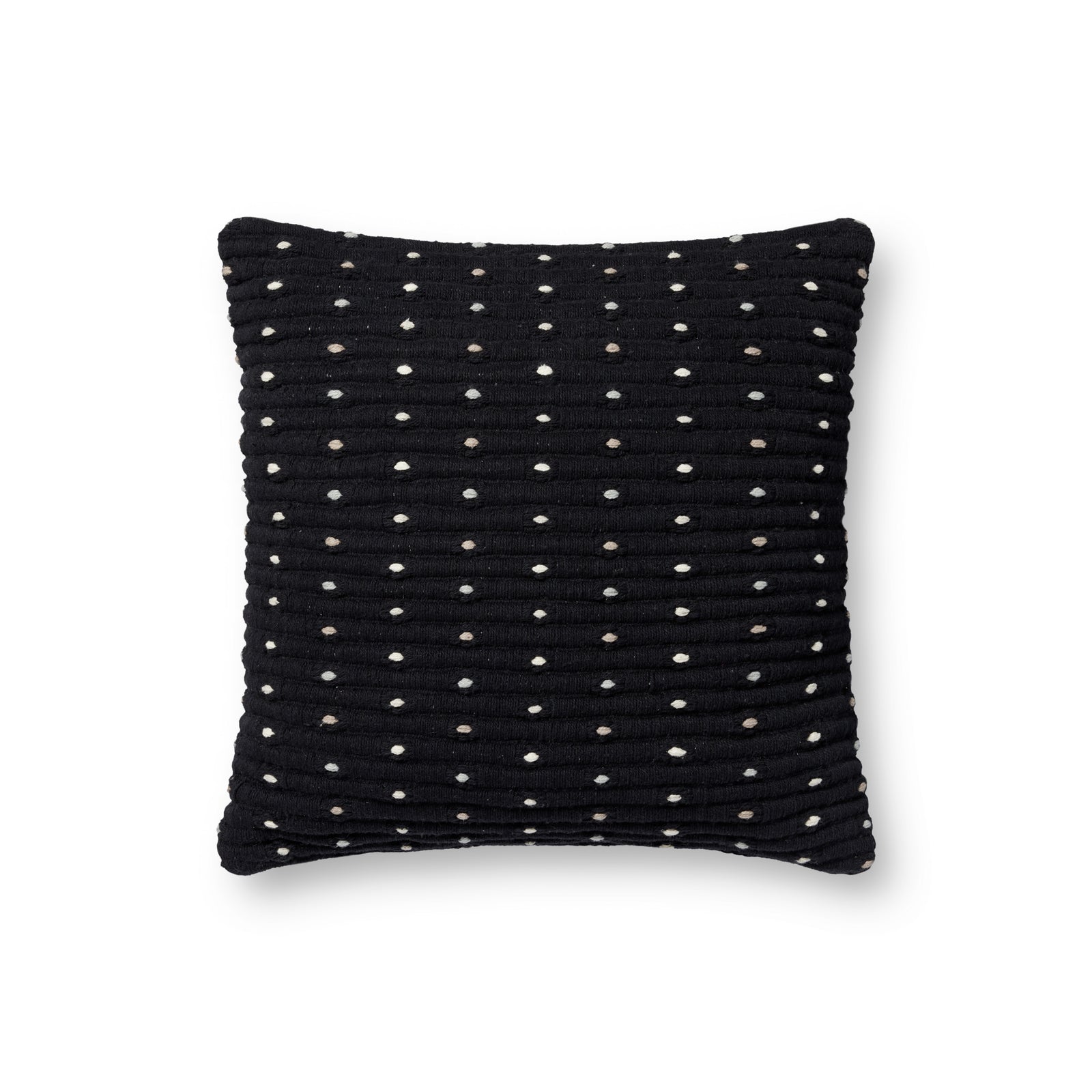 Black Pillow (Pattern 2) — a Loloi pillow at Laurie Yapp Home.