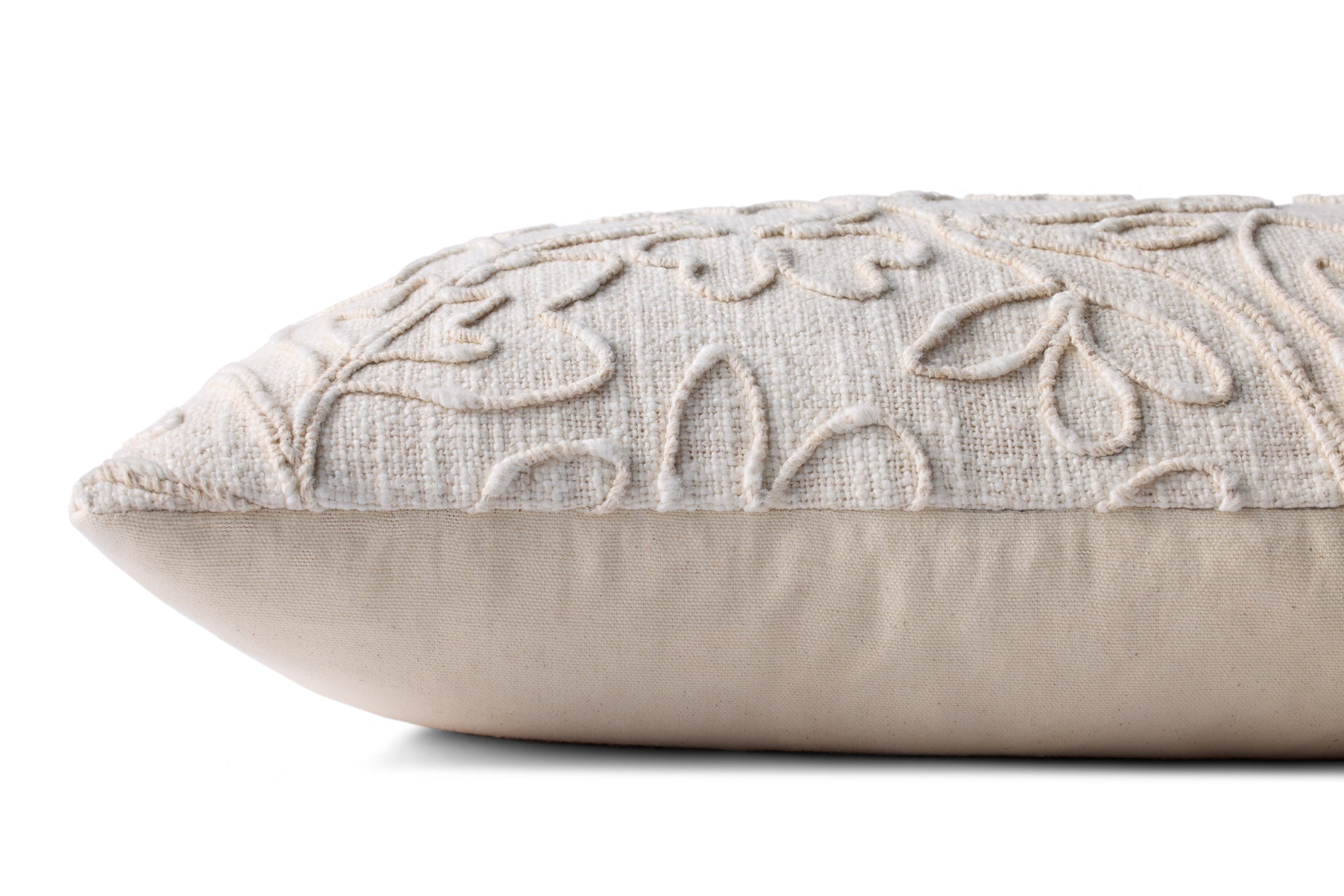 Natural Pillow (Pattern 11) shown from another angle.