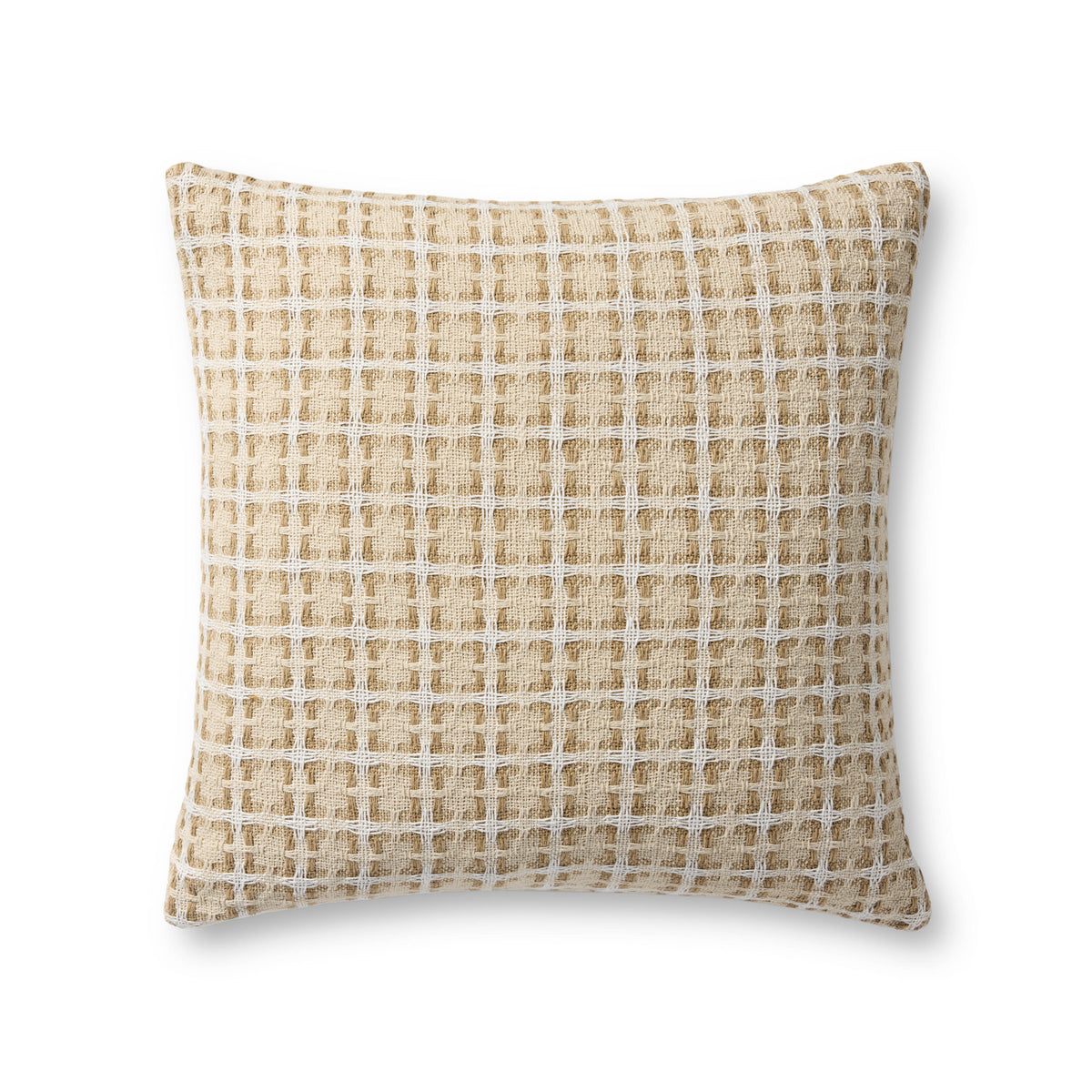 Natural / Multi Pillow (Pattern 2) — a Loloi pillow at Laurie Yapp Home.