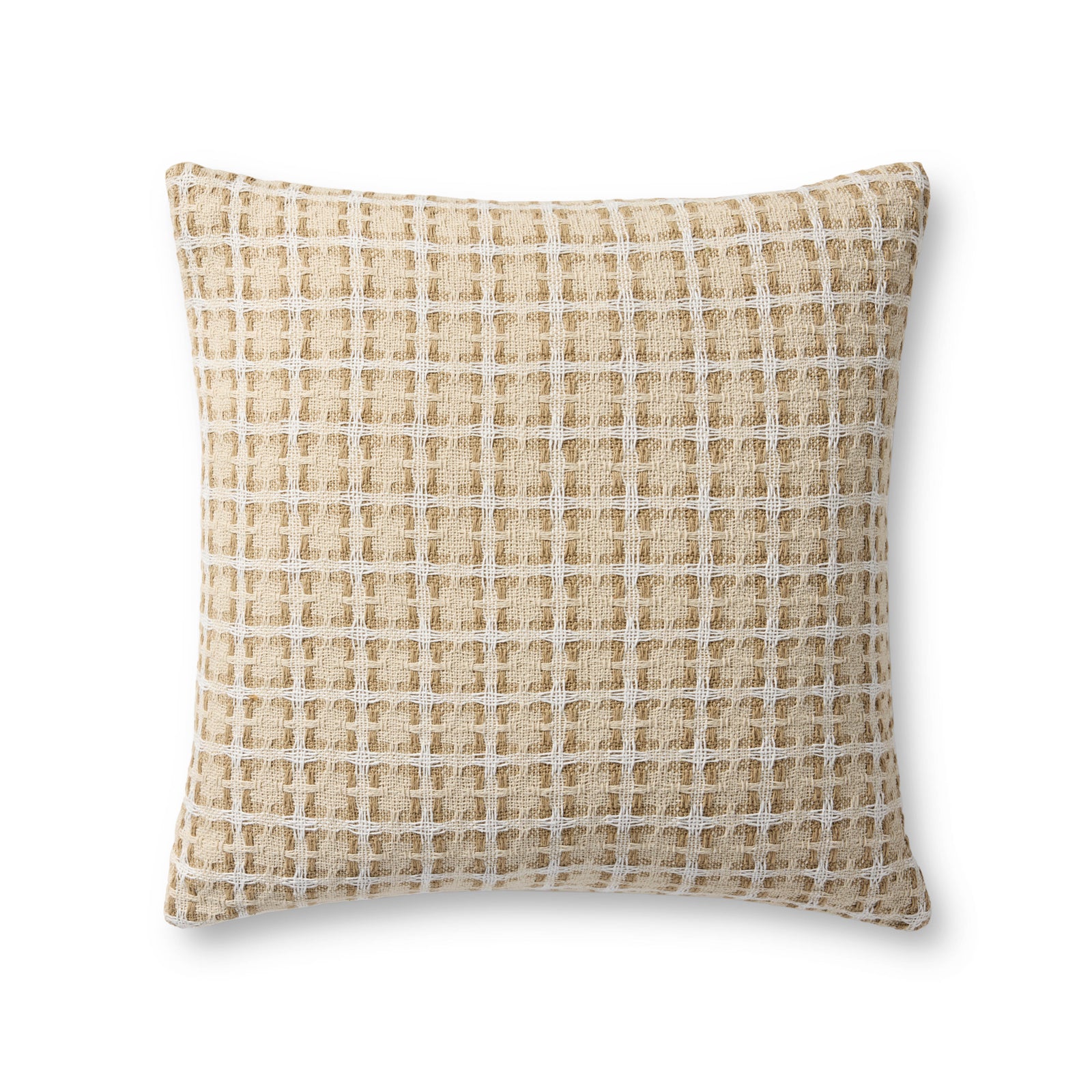Natural / Multi Pillow (Pattern 2) — a Loloi pillow at Laurie Yapp Home.