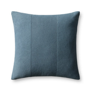 Blue Pillow (Pattern 4) — a Loloi pillow at Laurie Yapp Home.