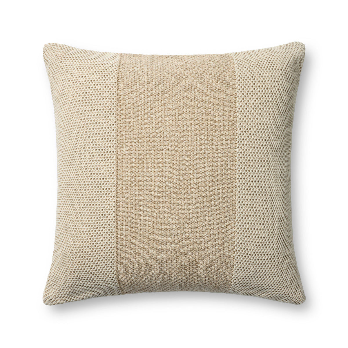 Ivory / Beige Pillow — a Loloi pillow at Laurie Yapp Home.