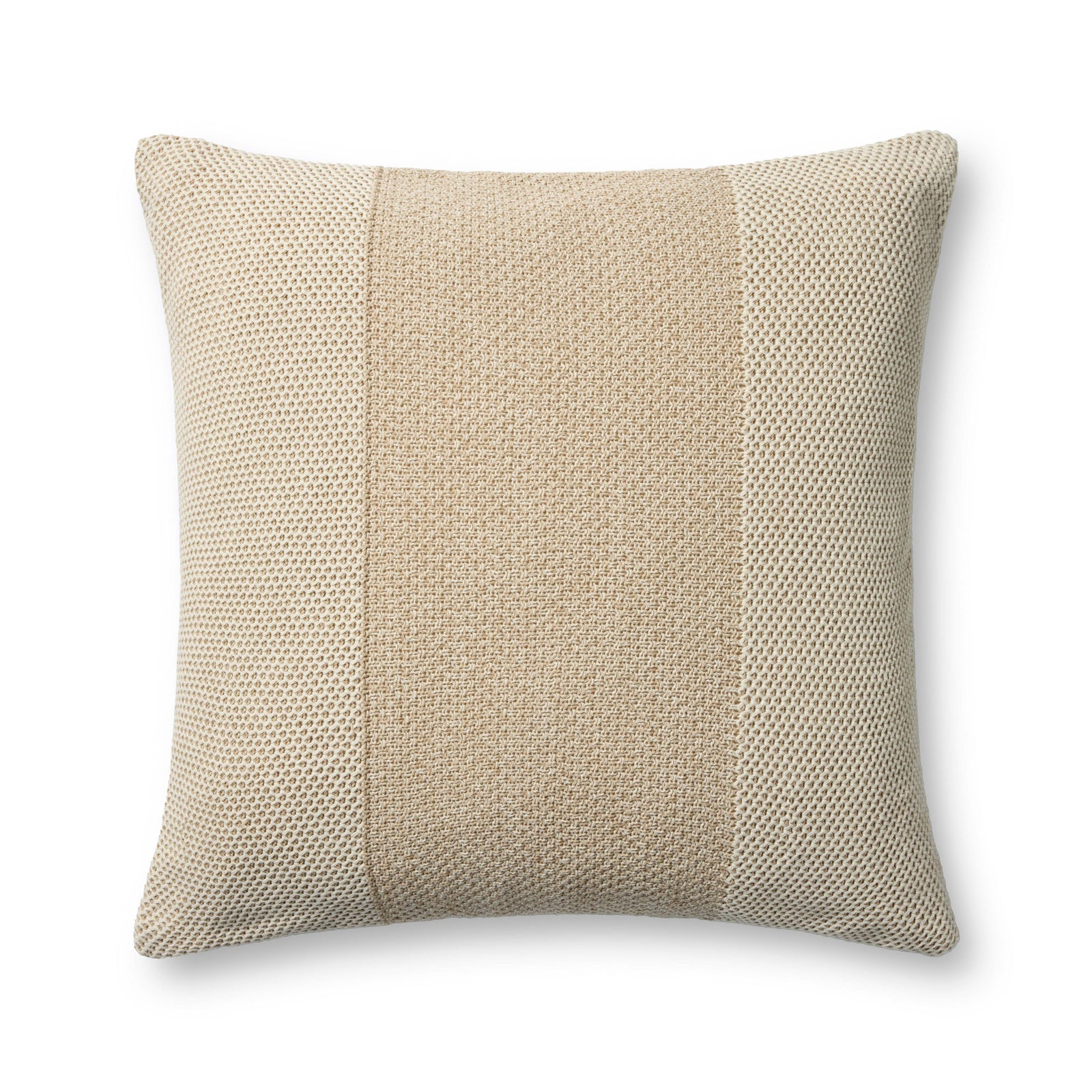 Ivory / Beige Pillow — a Loloi pillow at Laurie Yapp Home.