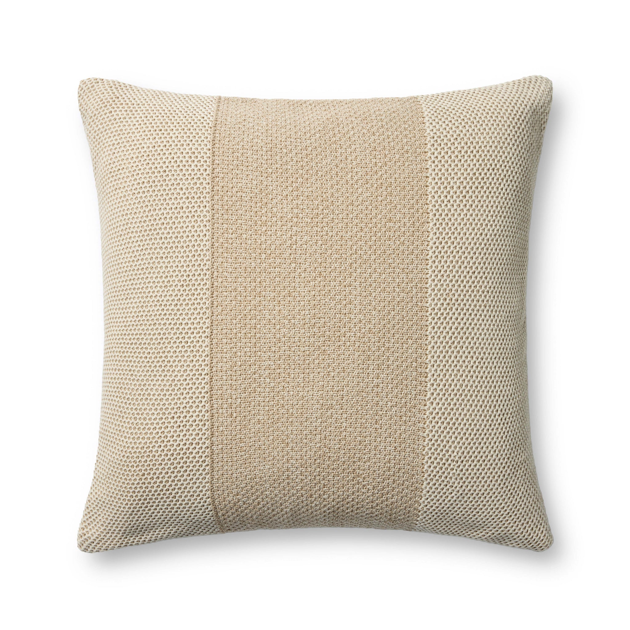 Ivory / Beige Pillow — a Loloi pillow at Laurie Yapp Home.