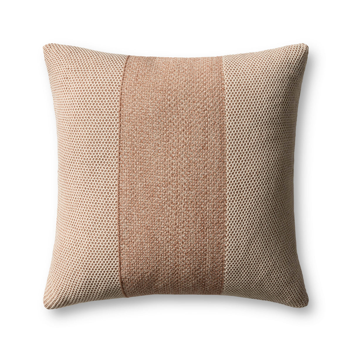 Ivory / Spice Pillow — a Loloi pillow at Laurie Yapp Home.