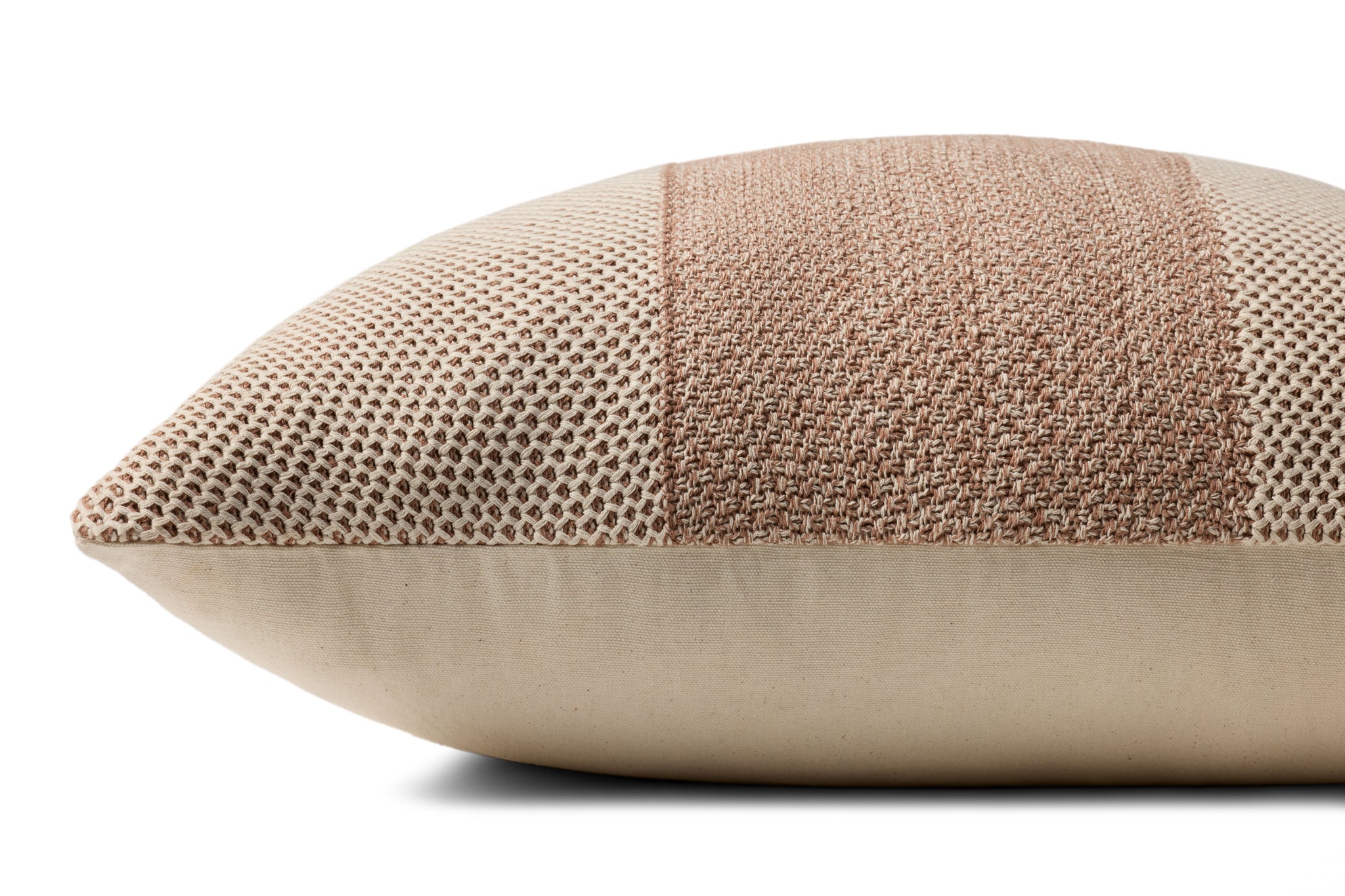 Ivory / Spice Pillow shown from another angle.
