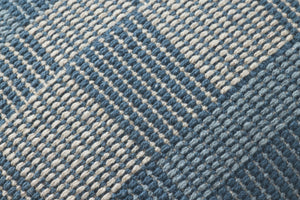 Blue Pillow (Pattern 5) shown from a different angle to reveal its pattern.