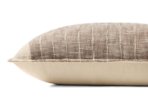 Brown / Ivory Pillow shown from another angle.