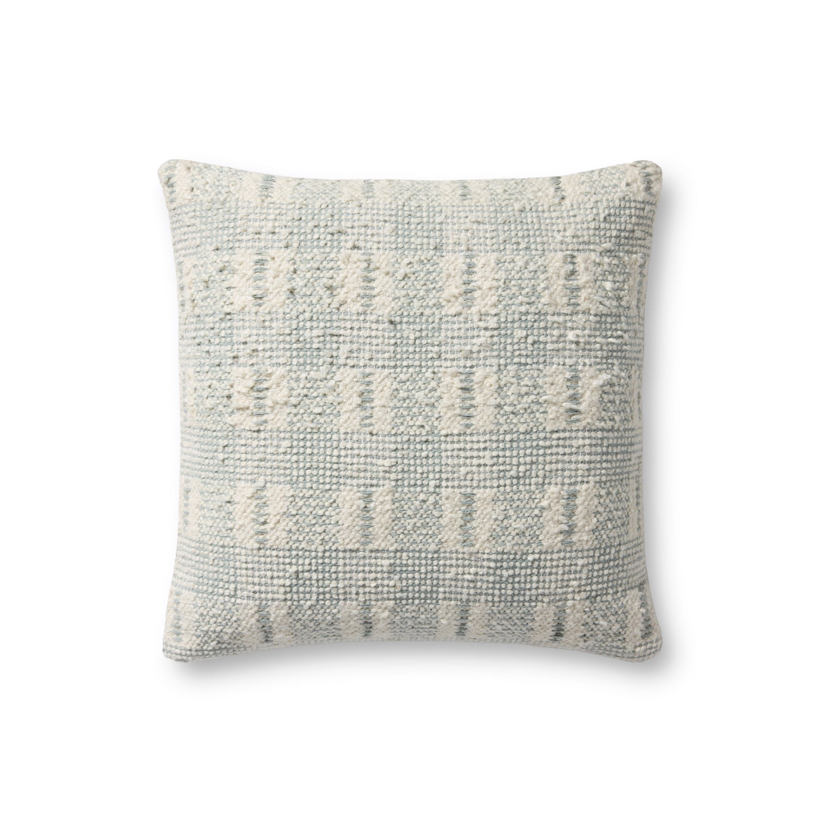 Ivory / Blue Pillow — a Loloi pillow at Laurie Yapp Home.