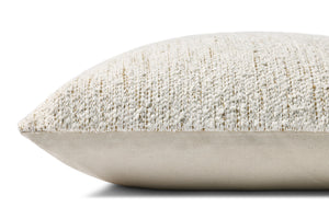 Ivory / Gold Pillow shown from another angle.