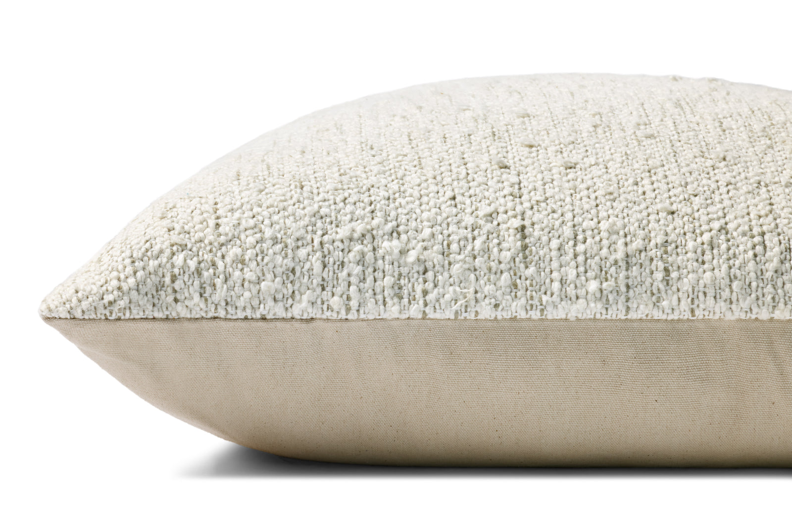 Ivory / Moss Pillow — a Loloi pillow at Laurie Yapp Home.