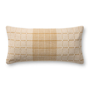 Natural / Yellow Pillow — a Loloi pillow at Laurie Yapp Home.