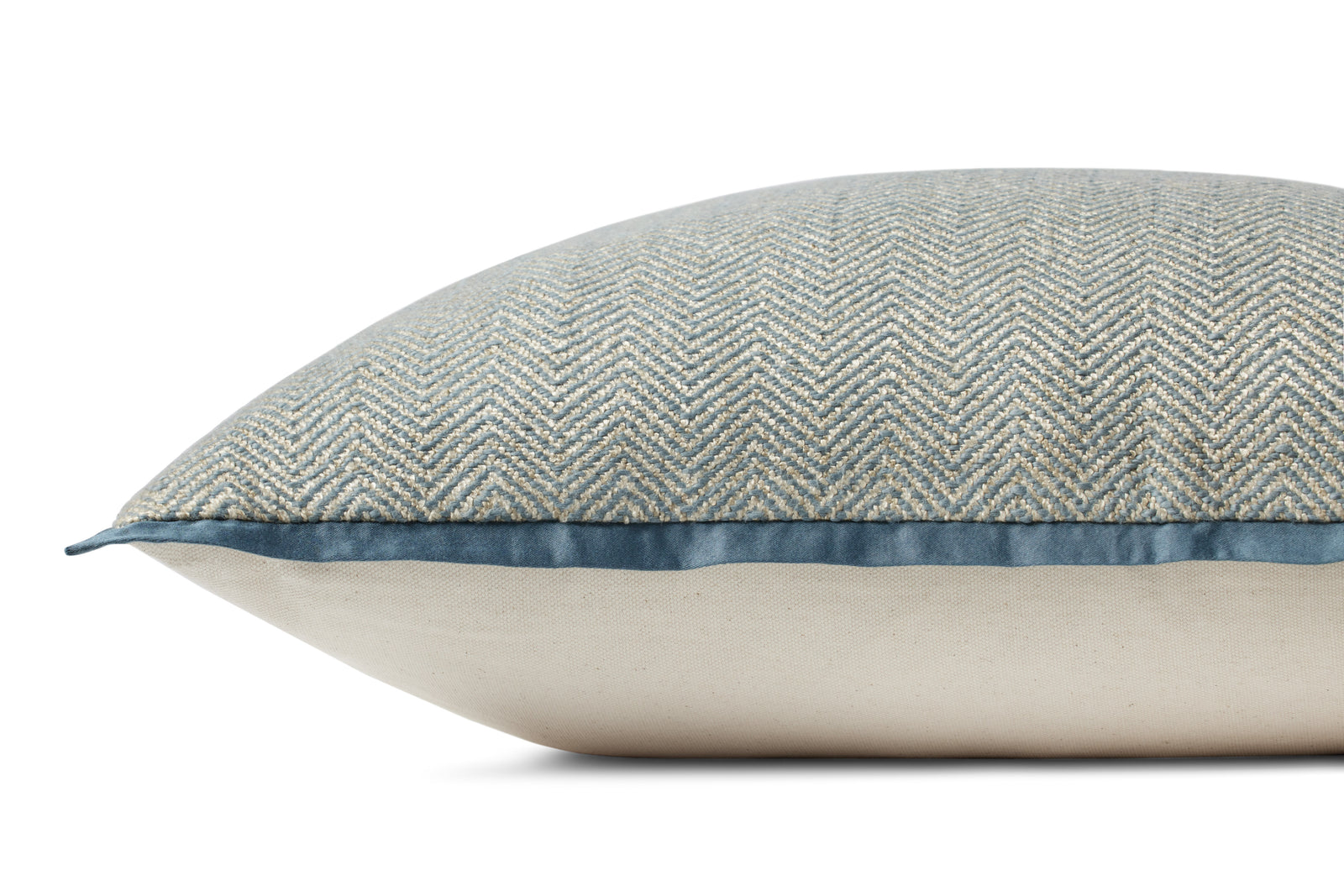 Blue Pillow (Pattern 14) — a Loloi pillow at Laurie Yapp Home.