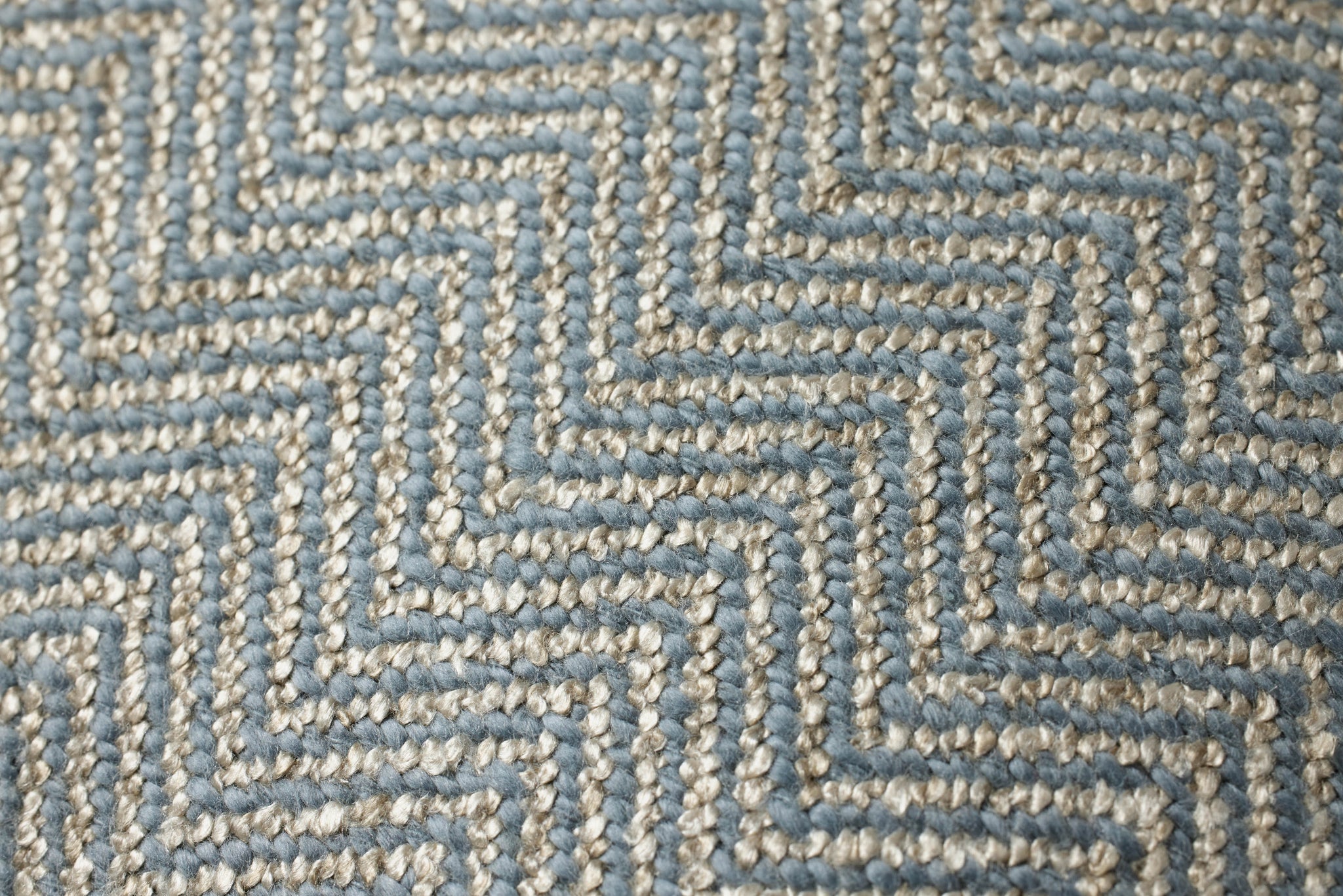 Blue Pillow (Pattern 14) shown from a different angle to reveal its pattern.