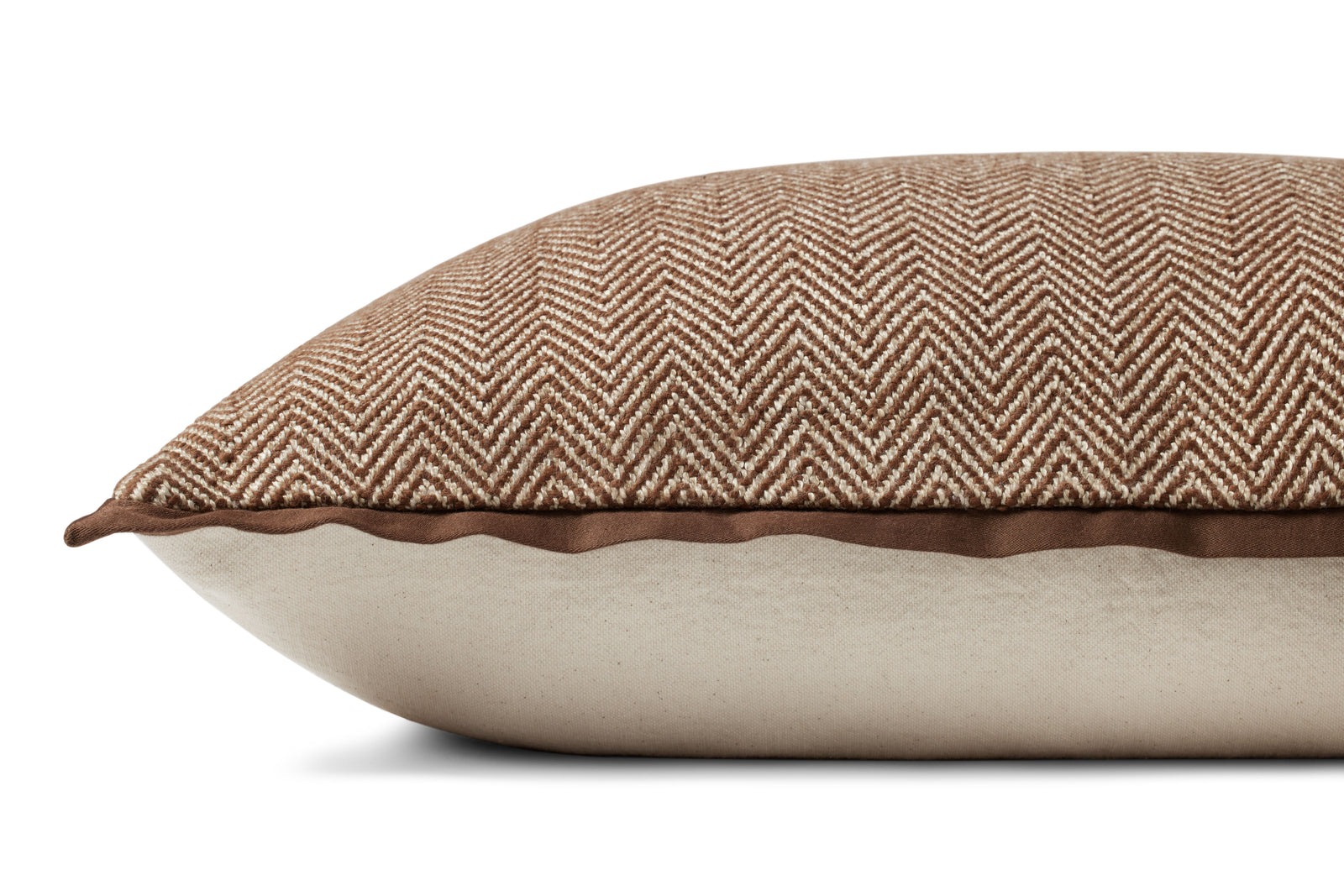 Chocolate Pillow — a Loloi pillow at Laurie Yapp Home.