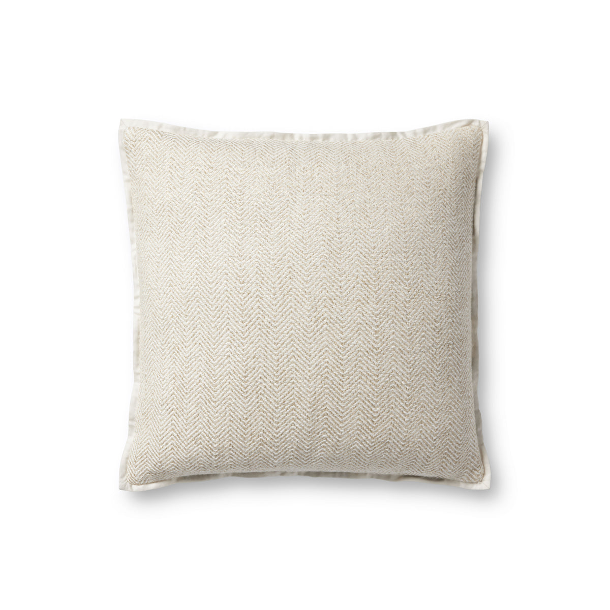 Ivory Pillow (Pattern 12) — a Loloi pillow at Laurie Yapp Home.