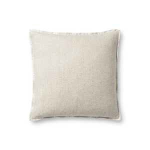 Ivory Pillow (Pattern 12) — a Loloi pillow at Laurie Yapp Home.