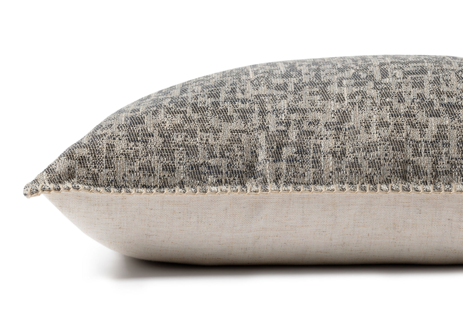 Grey Pillow (Pattern 5) — a Loloi pillow at Laurie Yapp Home.