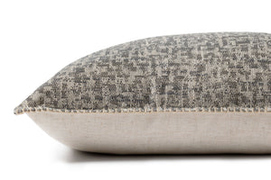 Grey Pillow (Pattern 5) shown from another angle.