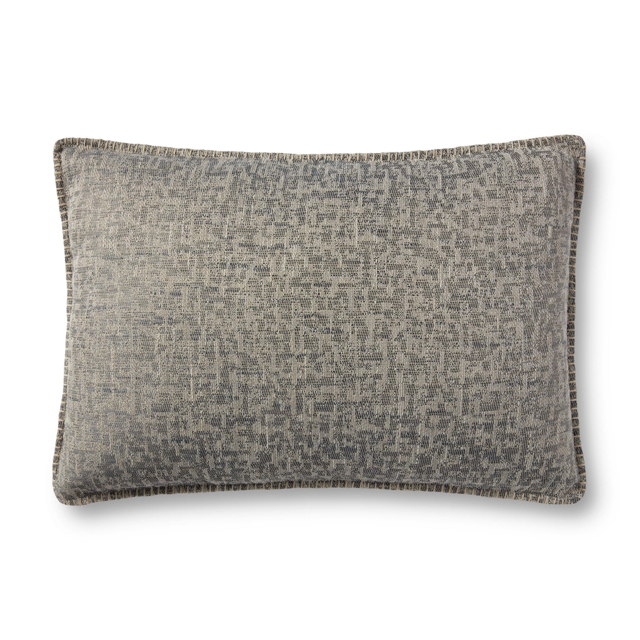 Grey Pillow (Pattern 5) — a Loloi pillow at Laurie Yapp Home.
