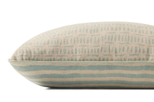 Lt. Blue Pillow (Pattern 1) shown from another angle.