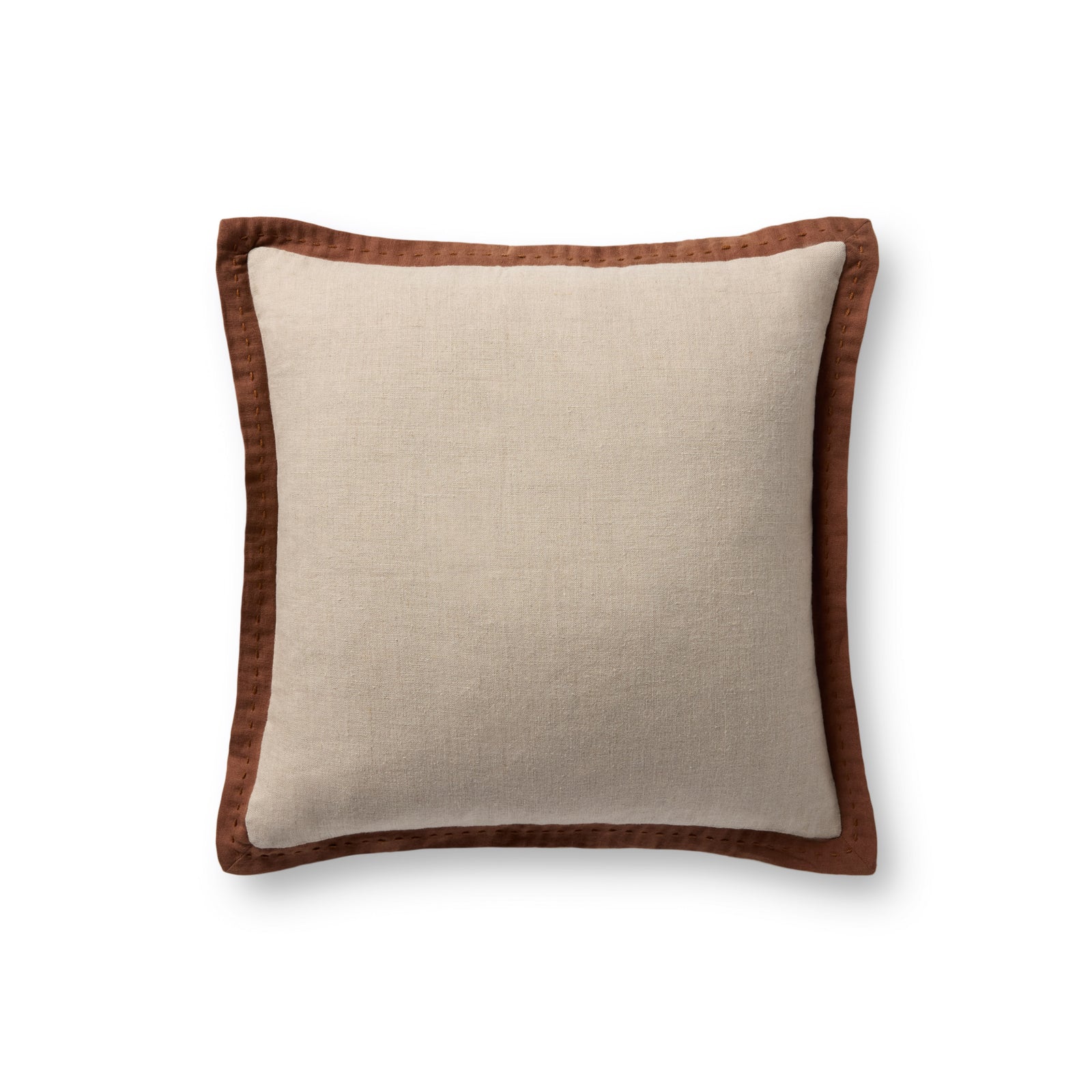 Natural / Brown Pillow — a Loloi pillow at Laurie Yapp Home.