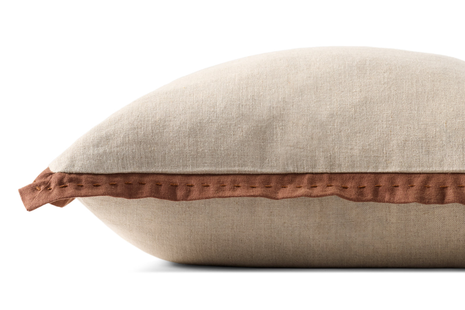 Natural / Brown Pillow — a Loloi pillow at Laurie Yapp Home.